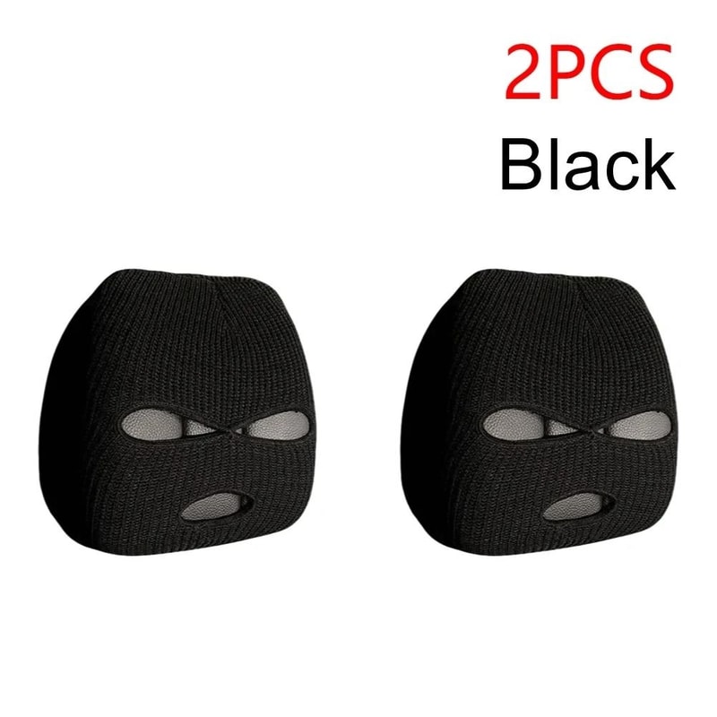 Funny Universal Car Headrest Cover Face Mask Style Seat Protector 4