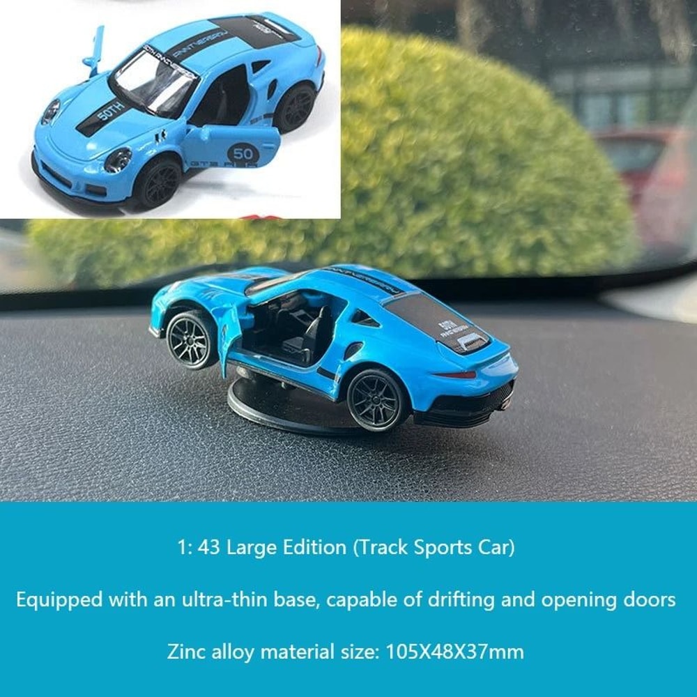 Drifting Racing Car Dashboard Ornament Rotating Sports Car Decoration 5