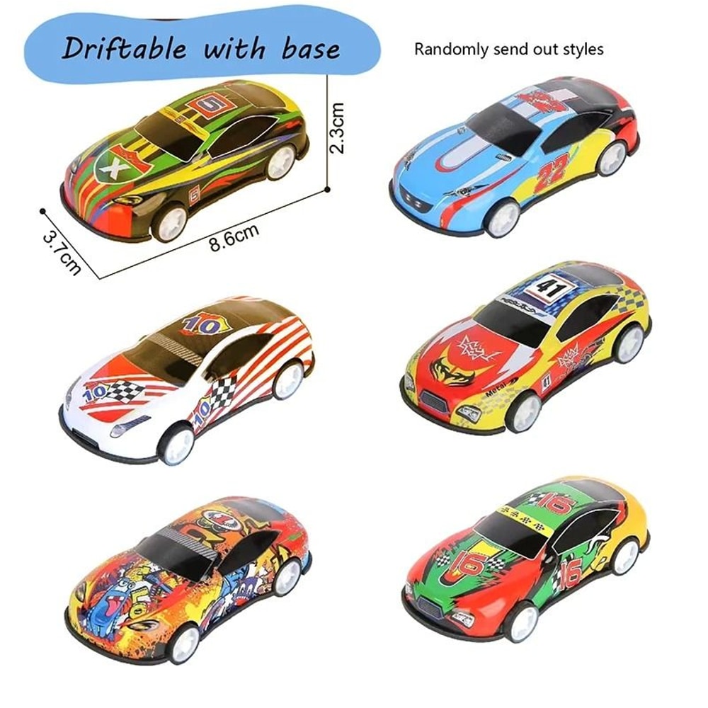 Drifting Racing Car Dashboard Ornament Rotating Sports Car Decoration 8