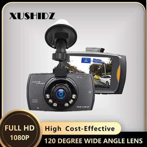 XUSHIDZ 1080P Dash Camera Night Vision Car DVR Recorder