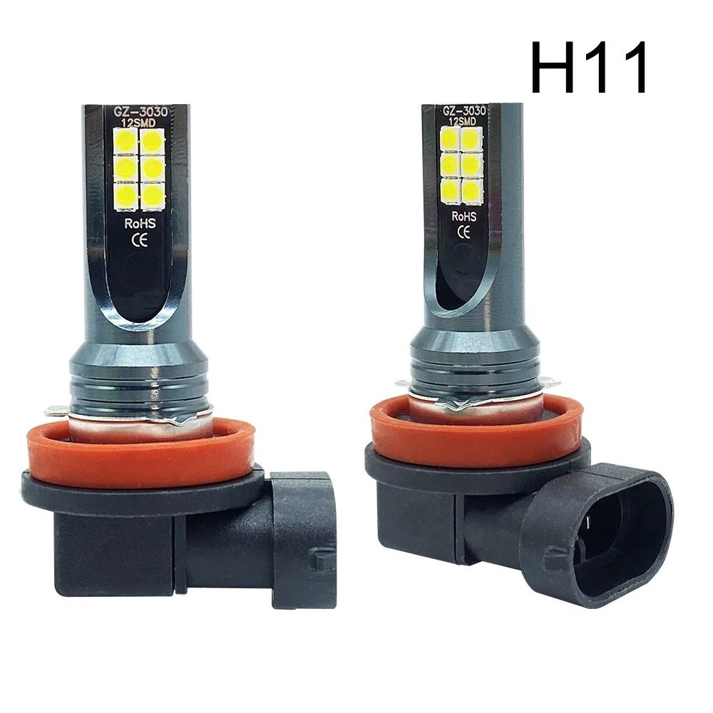Ultra Bright LED Headlight And Fog Light Bulb Set 12000LM 0