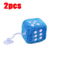 Plush Velvet Dice Car Hanging Pendant Rearview Mirror Decor Set 10
