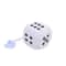 Plush Velvet Dice Car Hanging Pendant Rearview Mirror Decor Set 2
