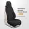 Luxury Linen Car Seat Cover Set Breathable Universal Seat Protector For Cars And SUVs 6