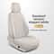 Luxury Linen Car Seat Cover Set Breathable Universal Seat Protector For Cars And SUVs 2