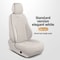Luxury Linen Car Seat Cover Set Breathable Universal Seat Protector For Cars And SUVs 2