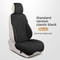 Luxury Linen Car Seat Cover Set Breathable Universal Seat Protector For Cars And SUVs 1