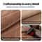 Universal Flannel Car Seat Mats Non Slip Seat Protector Cushion Covers Set 11