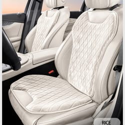 universal flannel car seat mats non slip seat protector cushion covers set