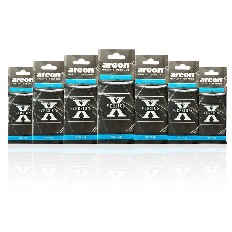 Aeron Natural Tea Scent Hanging Car Air Freshener Paper Pack 0