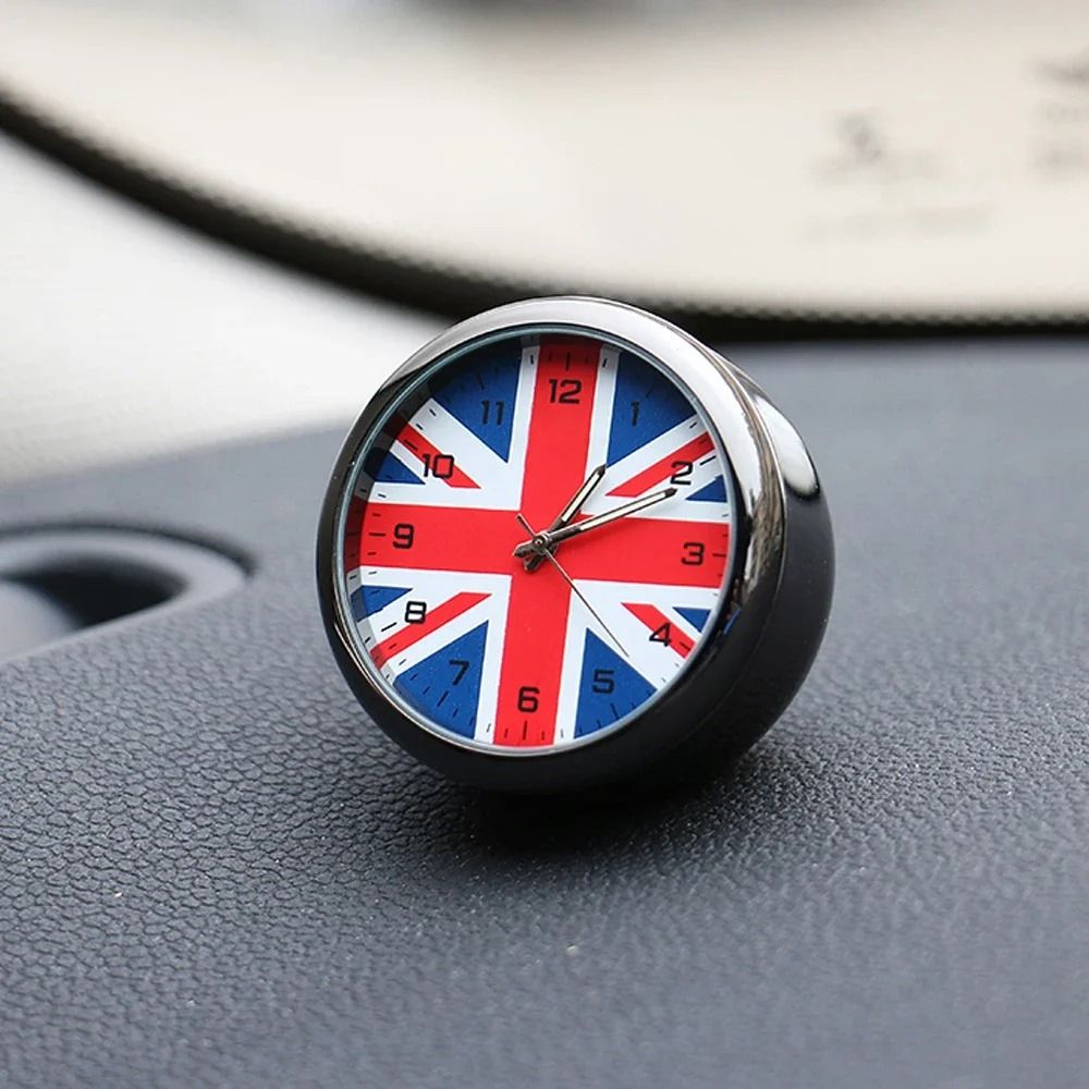 Mini Cooper Dashboard Clock Ornament Stylish Interior Watch Decoration 5