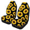 Universal Car Front Seat Covers Washable Polyester Seat Protectors Set 4