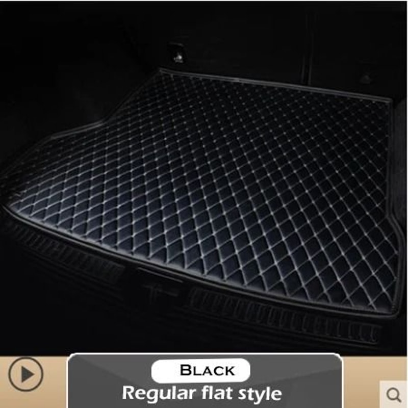 Tesla Model 3 Leather Car Trunk Mat Cargo Liner Boot Protector 2