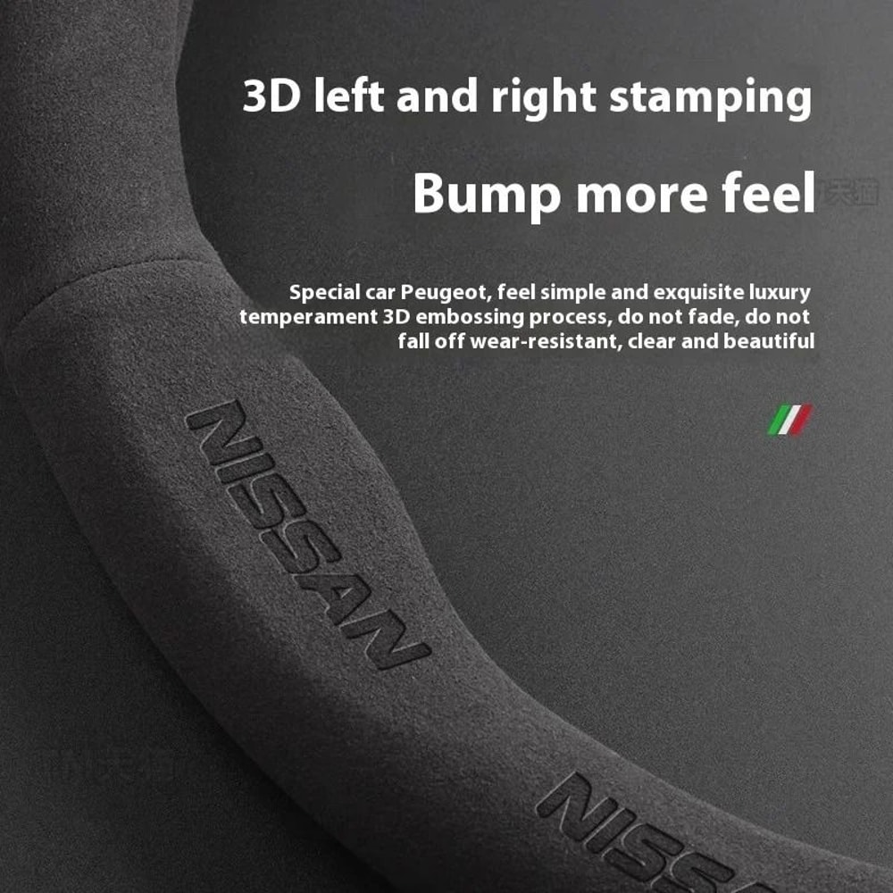 Nissan Steering Wheel Cover Non Slip Interior Grip Protector 10