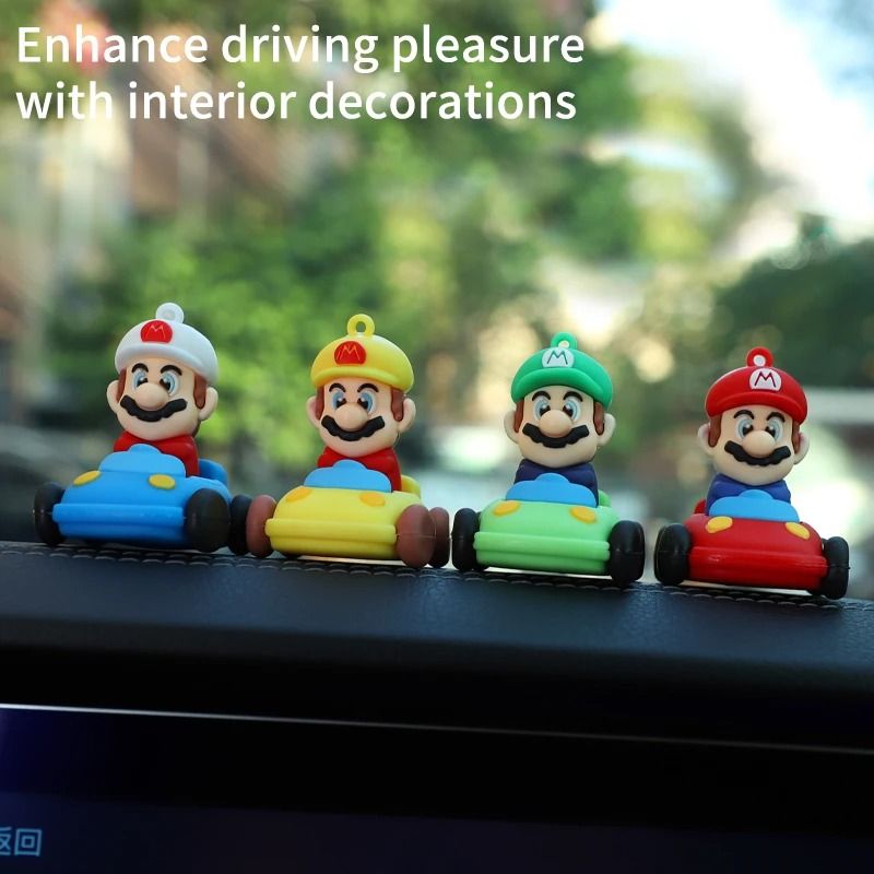 Drift Tail Swing Rotating Car Ornament Dashboard Decoration Toy 13
