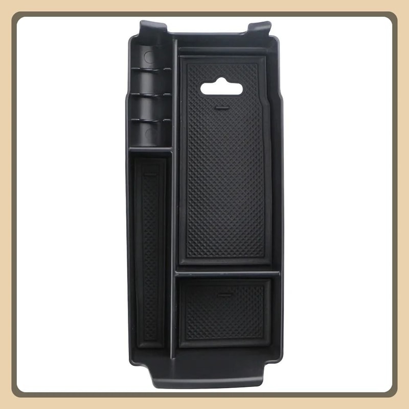 Mercedes Benz Center Armrest Storage Box Console Organizer Tray 2