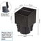 PU Leather Car Center Console Storage Box Phone Holder Organizer 8