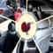 Plush Heart Shaped Car Seat Hooks Cute Backseat Organizer Set 11