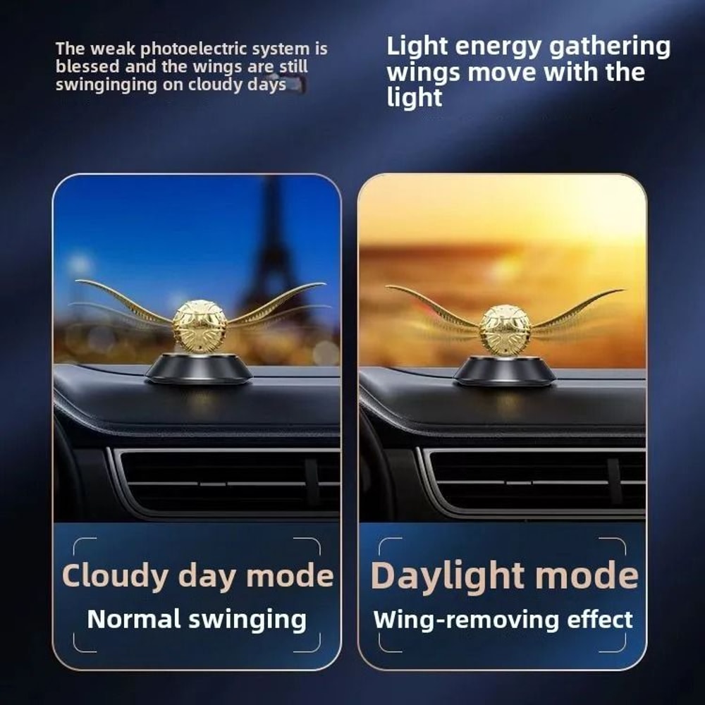 Solar Powered Car Aromatherapy Ornament Fragrance Diffuser Decor 4