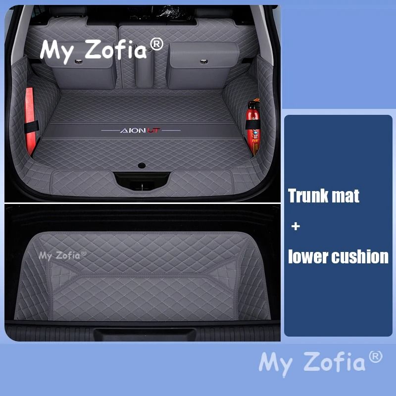 Custom Leather Car Trunk Mat For GAC AION UT 2025 2026 1