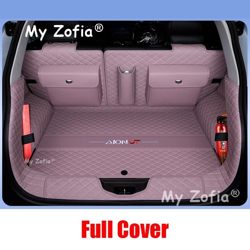 Custom Leather Car Trunk Mat For GAC AION UT 2025 2026 12