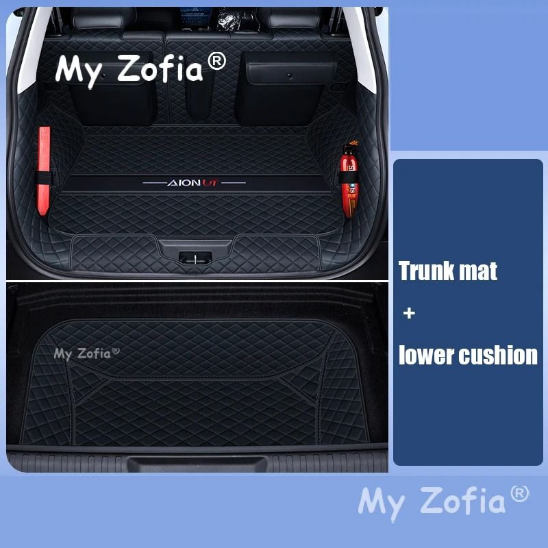 Custom Leather Car Trunk Mat For GAC AION UT 2025 2026 6