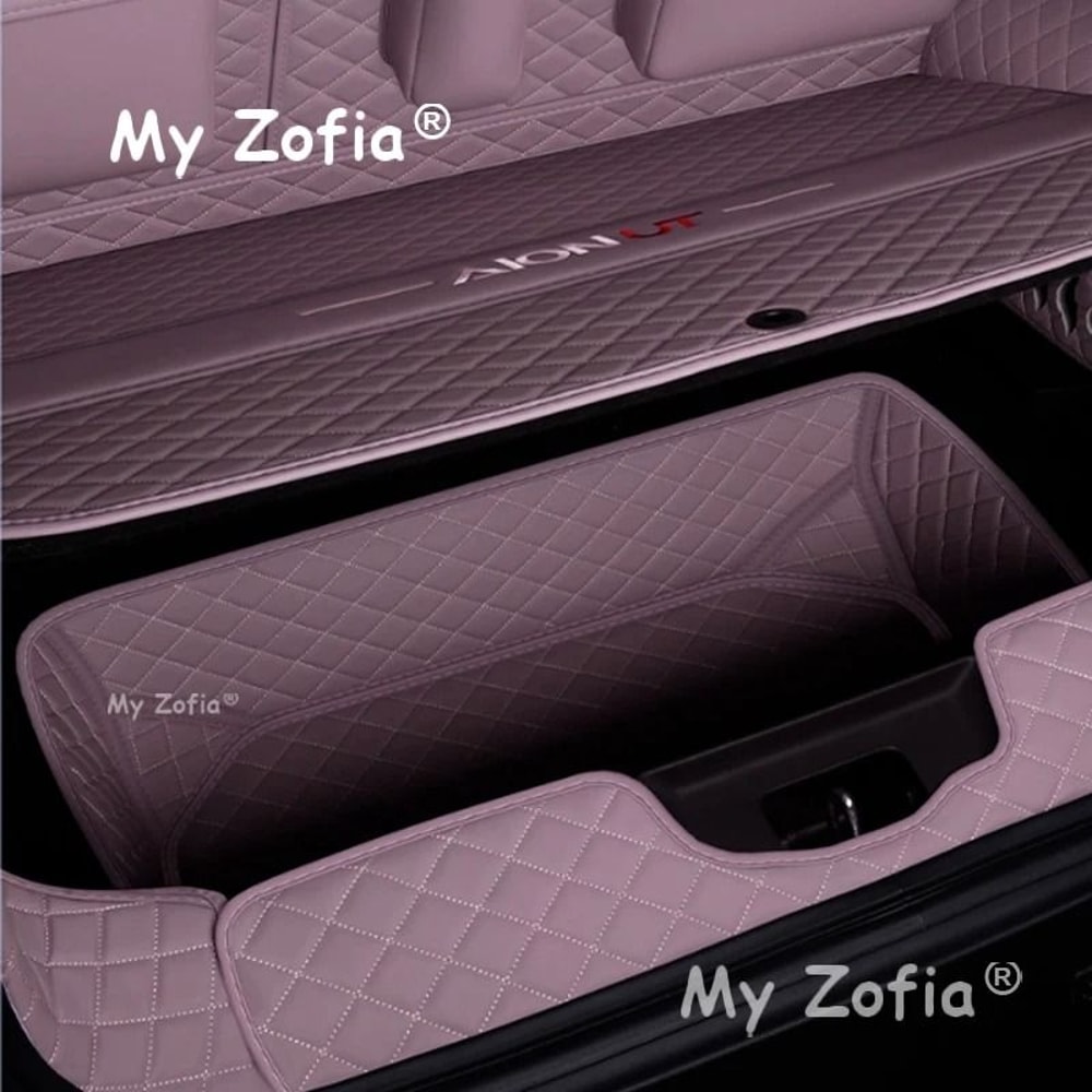 Custom Leather Car Trunk Mat For GAC AION UT 2025 2026 19