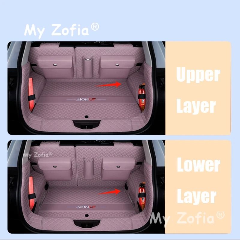 Custom Leather Car Trunk Mat For GAC AION UT 2025 2026 23
