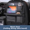 SEAMETAL Car Backseat Organizer With Foldable Tray Table 2