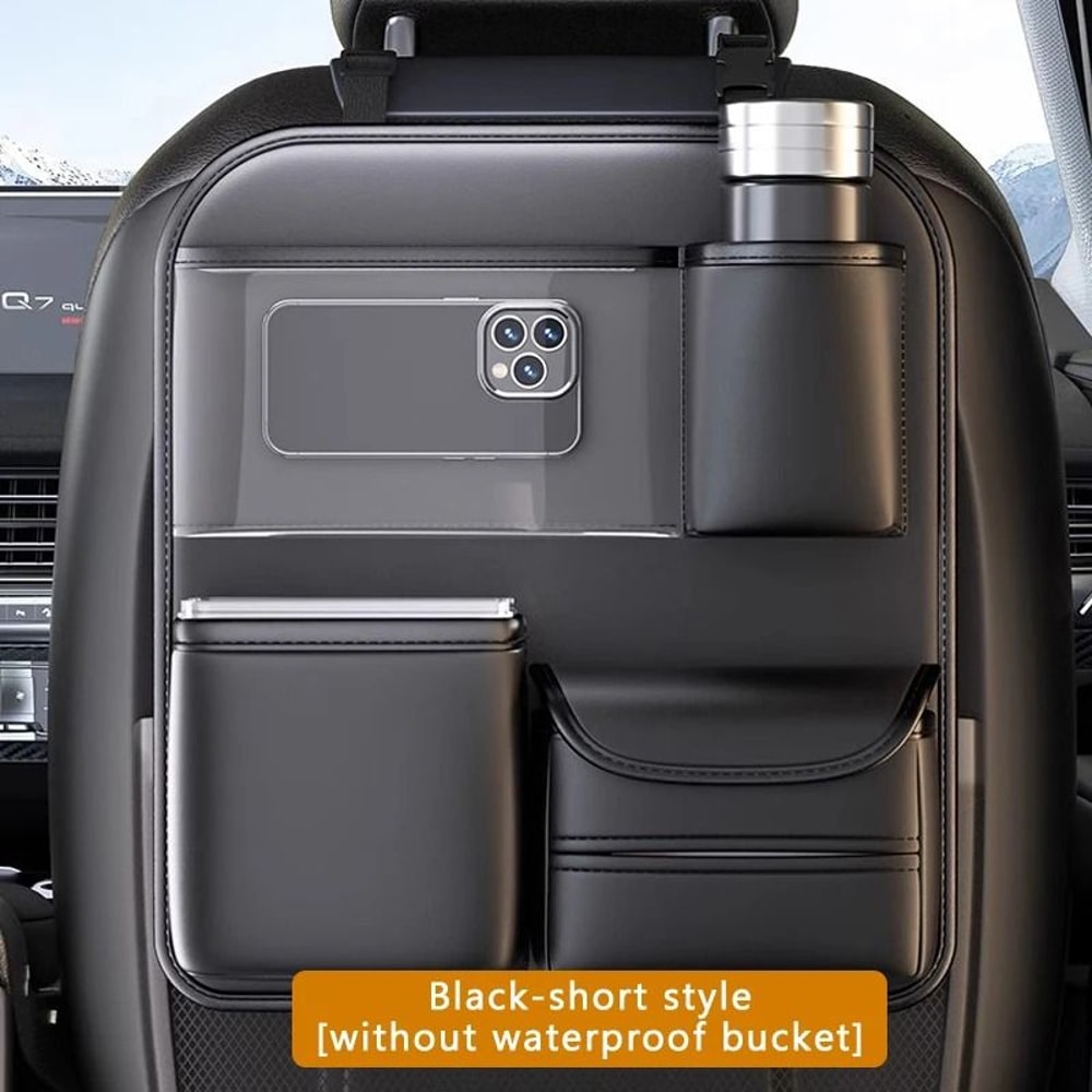 SEAMETAL Car Backseat Organizer With Foldable Tray Table 1