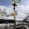 Jesus Cross Car Pendant Christian Rearview Mirror Ornament 0