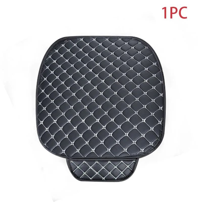 SEAMETAL Universal PU Leather Car Seat Covers Cushion Protector 2
