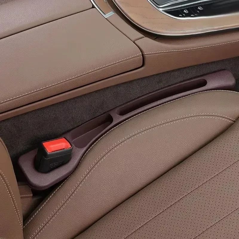 2 Piece Car Seat Gap Filler Organizer Storage Box Set 5