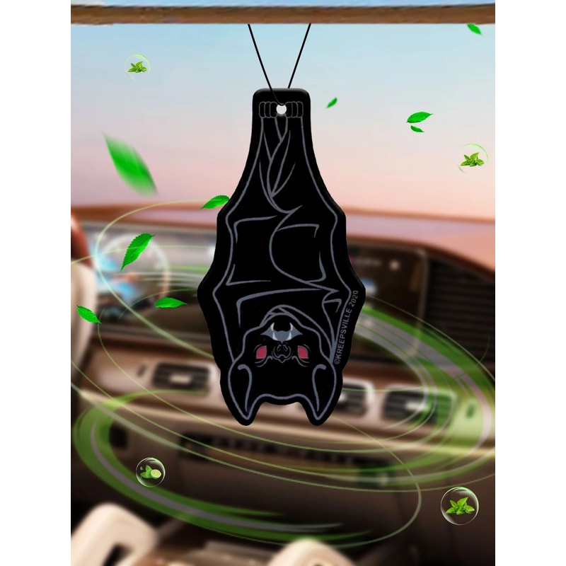 Hanging Bat Aromatherapy Car Air Freshener Pendant 7