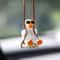 Cool Swing Duck Car Rearview Mirror Ornament 1