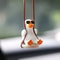 Cool Swing Duck Car Rearview Mirror Ornament 8