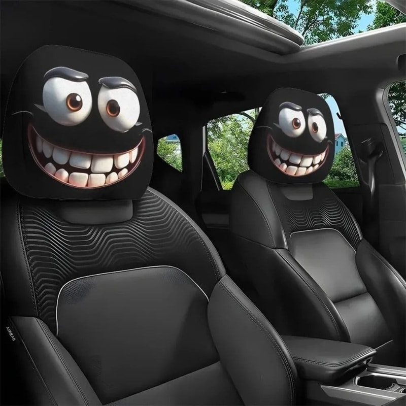 Universal Breathable Car Headrest Cover Set 13