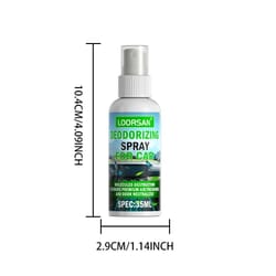 loorsan car deodorizing spray smoke odor eliminator