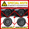 Arachnid Style Tesla Model 3 Wheel Cover Set 18 Inch Rim Caps 4