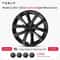 Arachnid Style Tesla Model 3 Wheel Cover Set 18 Inch Rim Caps 0