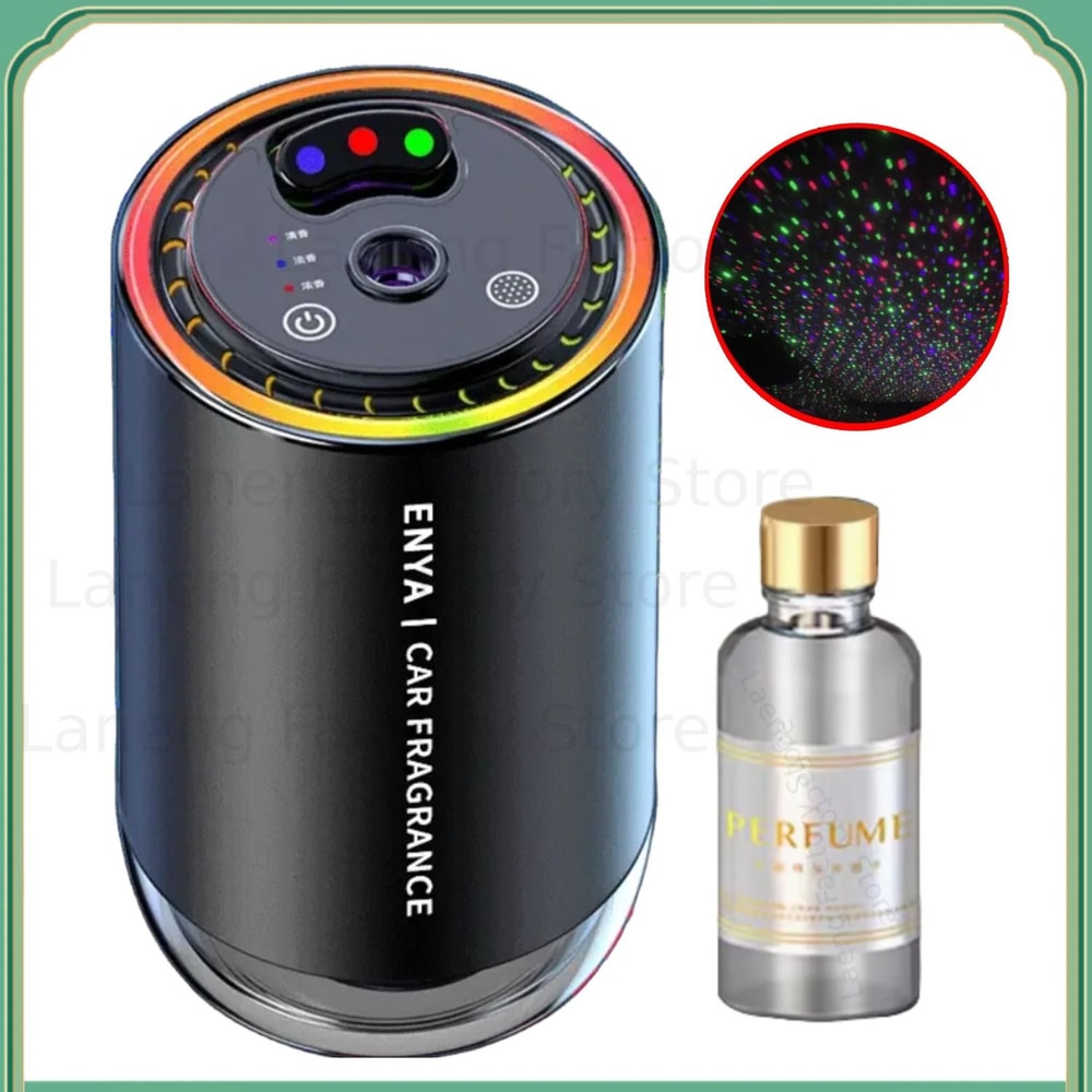 RGB Car Perfume Diffuser USB Aromatherapy Air Freshener 10