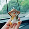 Cute Swing Duck Car Hanging Ornament Rearview Mirror Decor 1