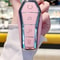 Pink BYD Key Fob Cover Case With Keychain For Atto 3 Han EV Dolphin 0