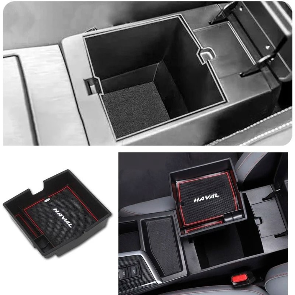 Haval Jolion Center Console Armrest Storage Box Organizer Tray 1
