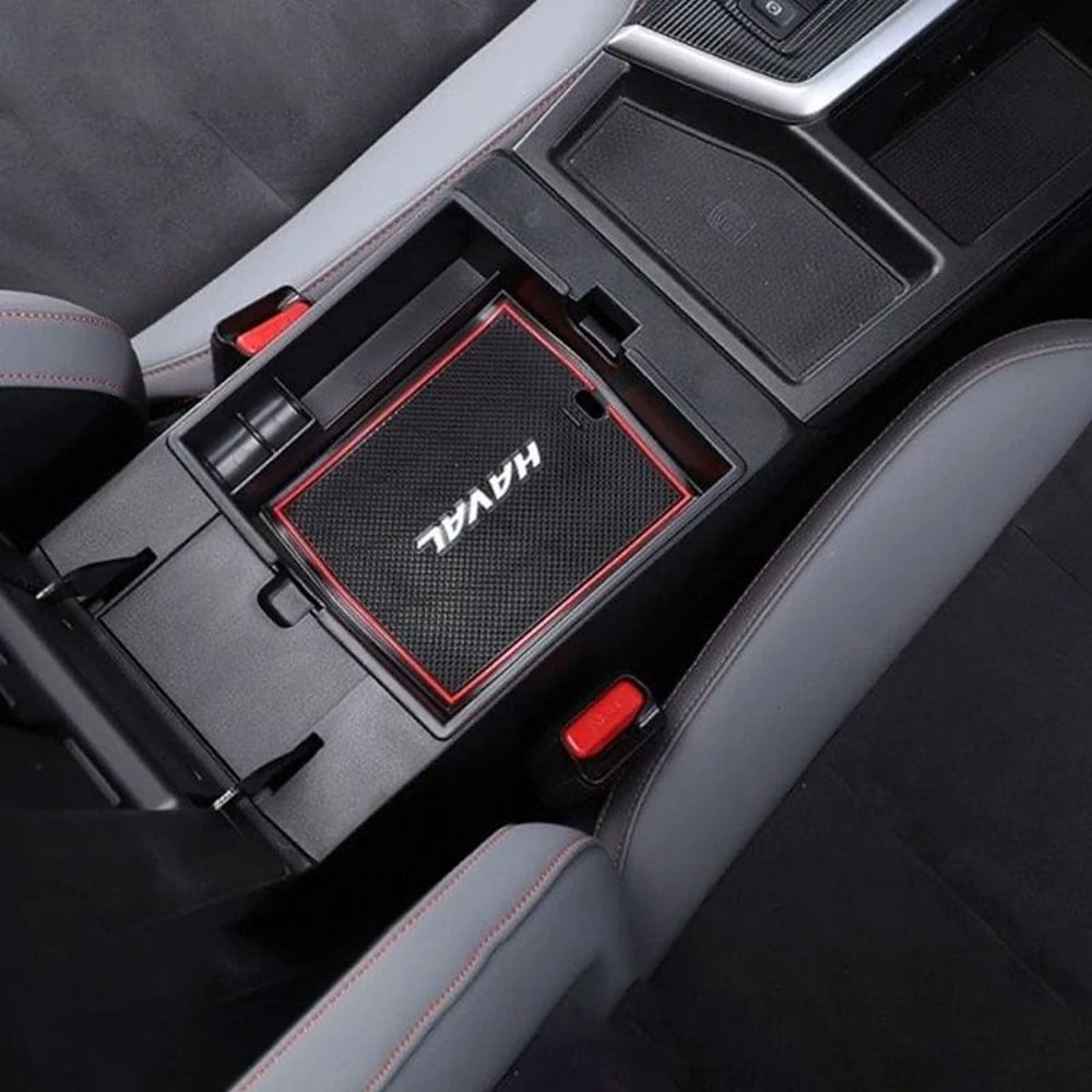 Haval Jolion Center Console Armrest Storage Box Organizer Tray 4
