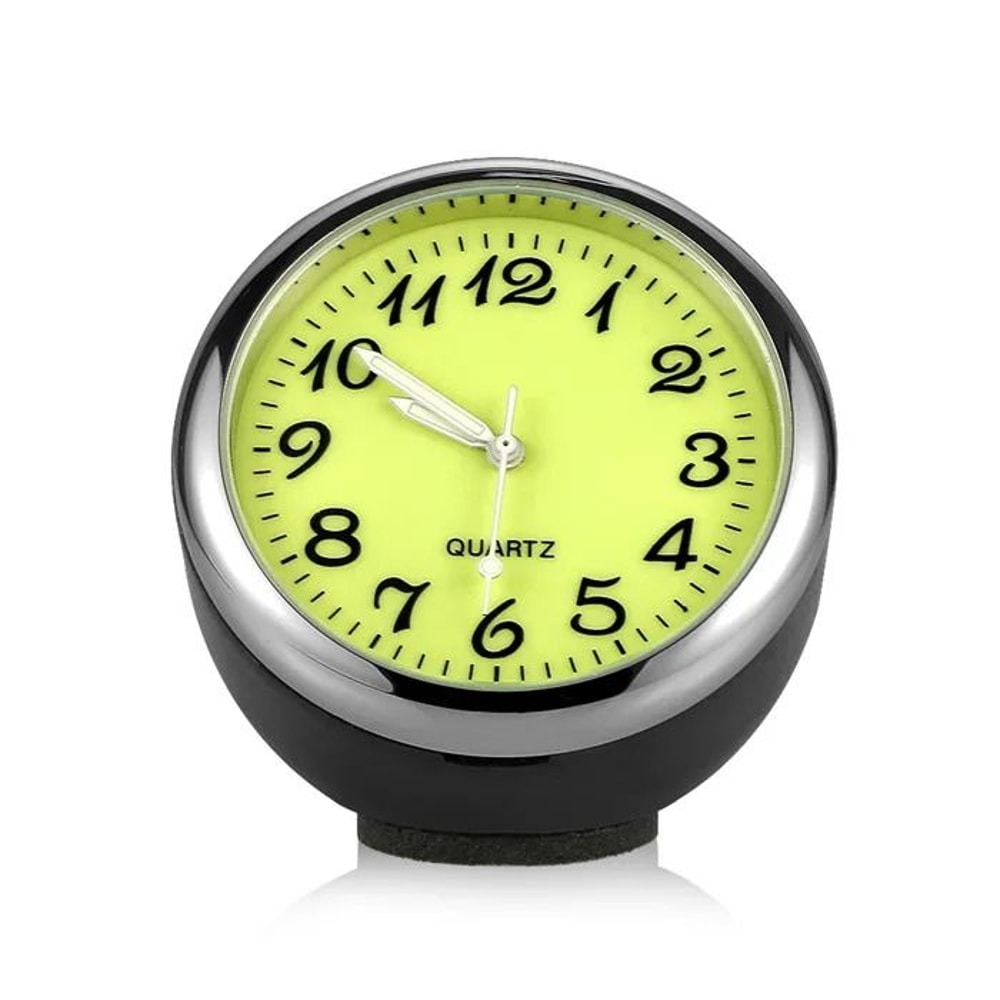 Luminous Car Dashboard Clock Thermometer Hygrometer Ornament 2