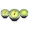 Luminous Car Dashboard Clock Thermometer Hygrometer Ornament 0