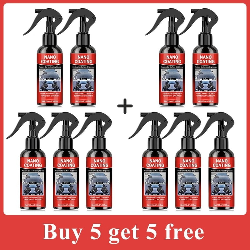 Graphene Nano Ceramic Car Coating Kit High Gloss Paint Protection 10