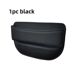 universal pu leather car seat gap organizer console side storage box