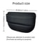 Universal PU Leather Car Seat Gap Organizer Console Side Storage Box 5